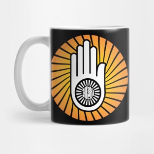 Jain Ahimsa Hand - Symbol of Jainism Mug